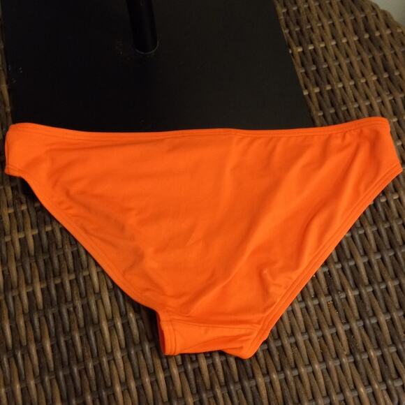 Michael Kors MM7F275S Coral Pink-Orange  Bikini Bottom - Size Medium, Designer - Picture 4 of 6